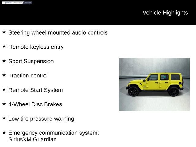 Used 2023 Jeep Wrangler Sahara 4xe w/ Cold Weather Group image 8