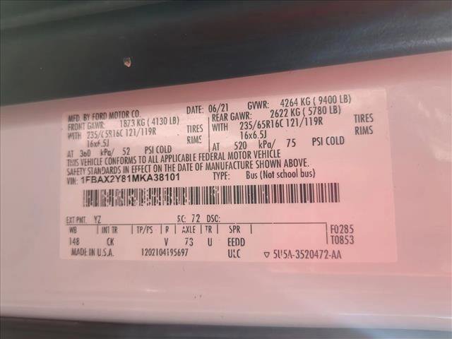 Used 2021 Ford Transit 350 XLT image 26