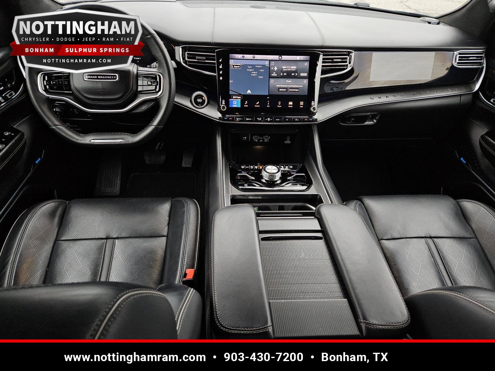 Used 2024 Jeep Grand Wagoneer L Series II w/ Quick Order Packagew 28T AWD/4WD image 12