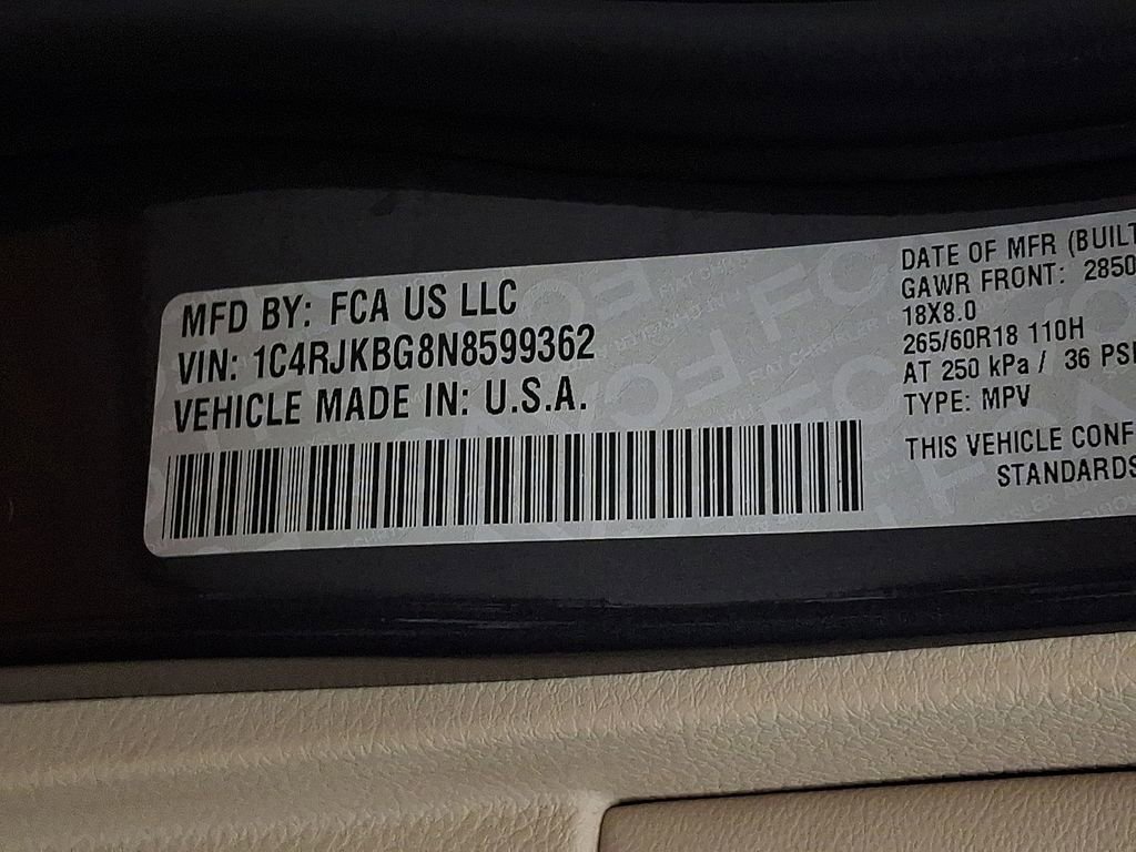 Used 2022 Jeep Grand Cherokee L Limited image 26