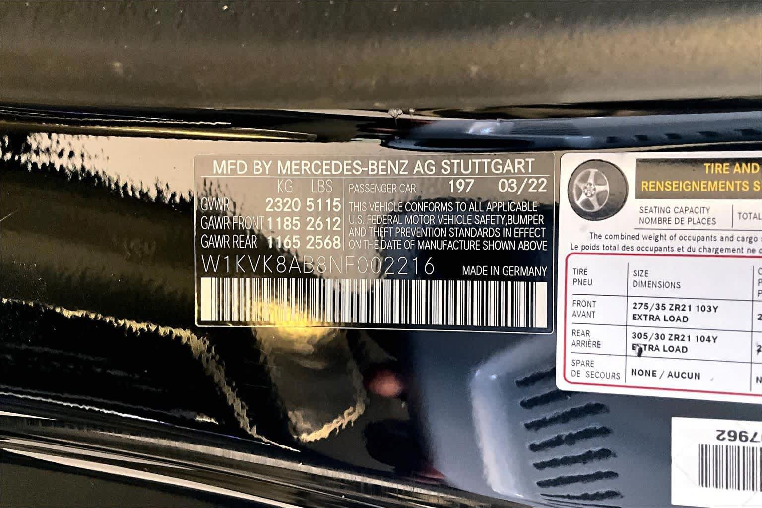 Certified 2022 Mercedes-Benz SL 55 AMG 4MATIC image 34