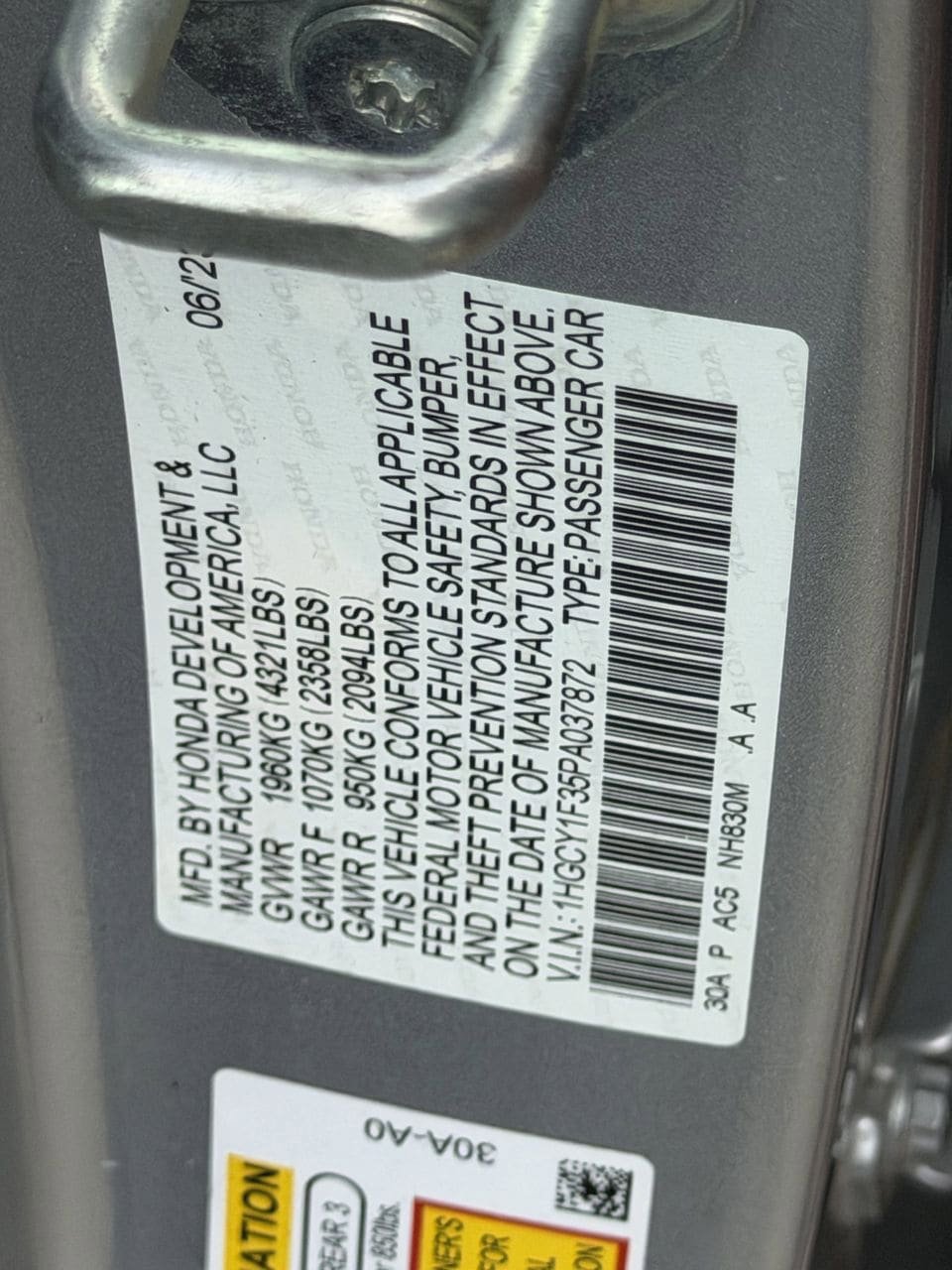 Used 2023 Honda Accord EX image 29