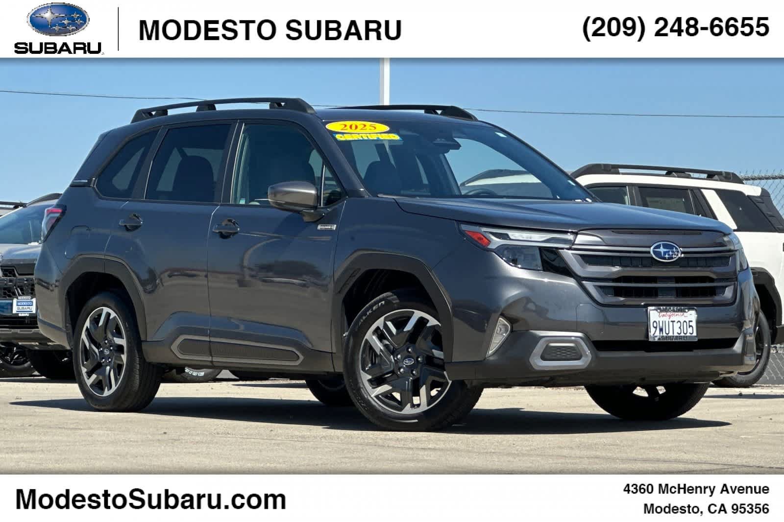 Certified 2025 Subaru Forester Limited w/ Popular Package
