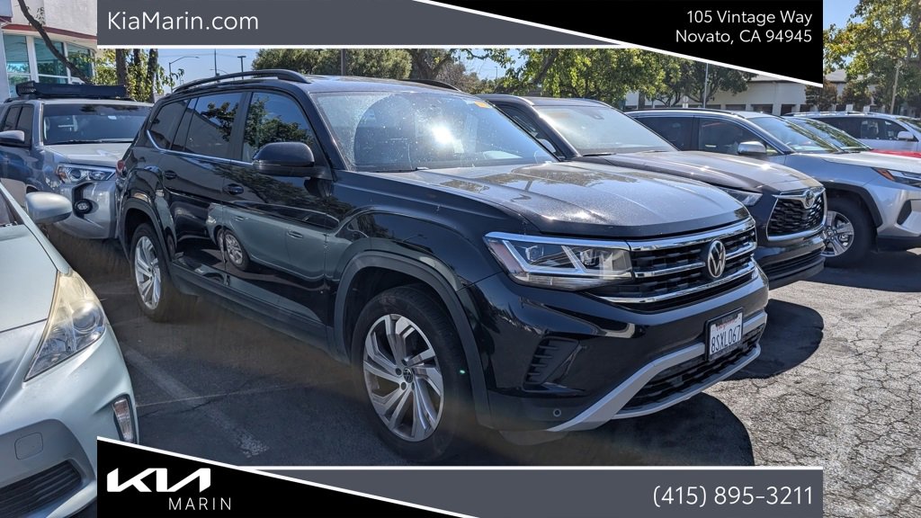 Used 2021 Volkswagen Atlas SE w/ Towing Package