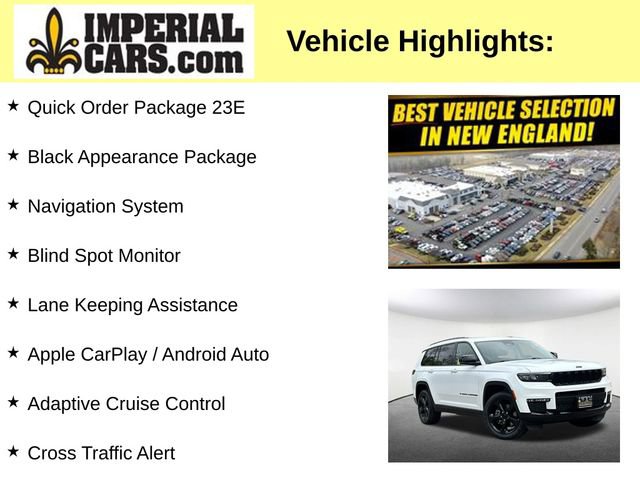 Used 2023 Jeep Grand Cherokee L Limited w/ Black Appearance Package AWD/4WD image 7