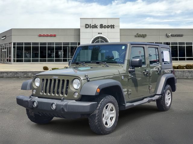 Used 2016 Jeep Wrangler Unlimited Sport w/ Max Tow Package AWD/4WD video 2