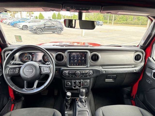 Used 2022 Jeep Wrangler Unlimited Sport w/ Sun And Sound Package AWD/4WD image 12