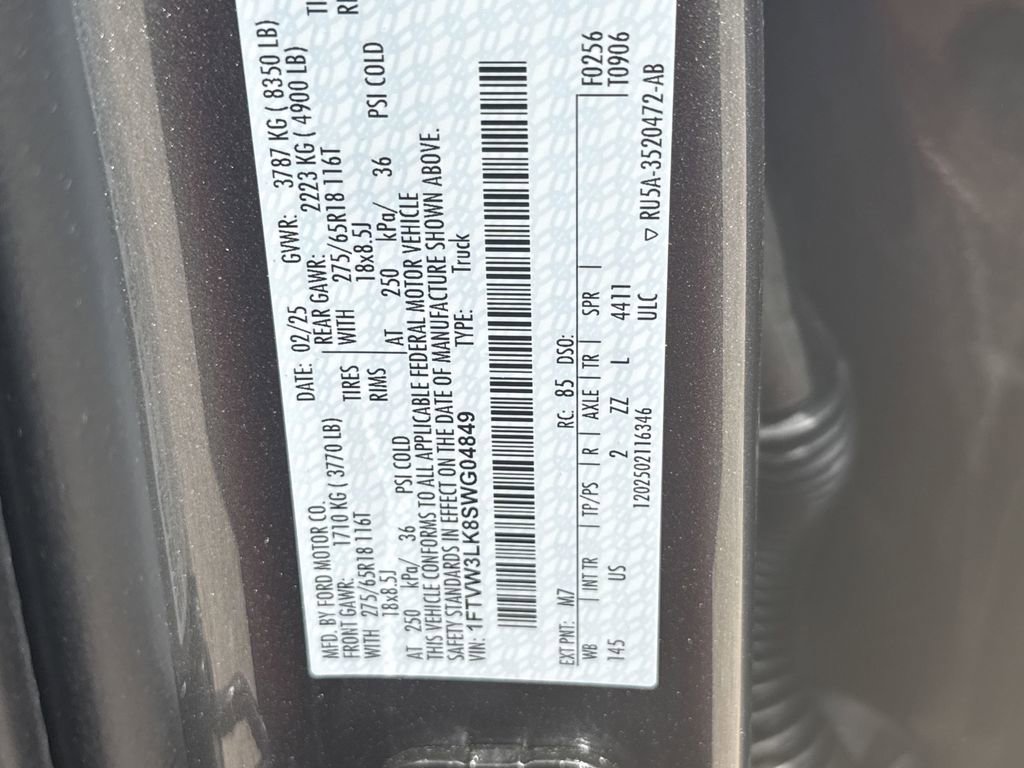 New 2025 Ford F150 Lightning XLT image 26