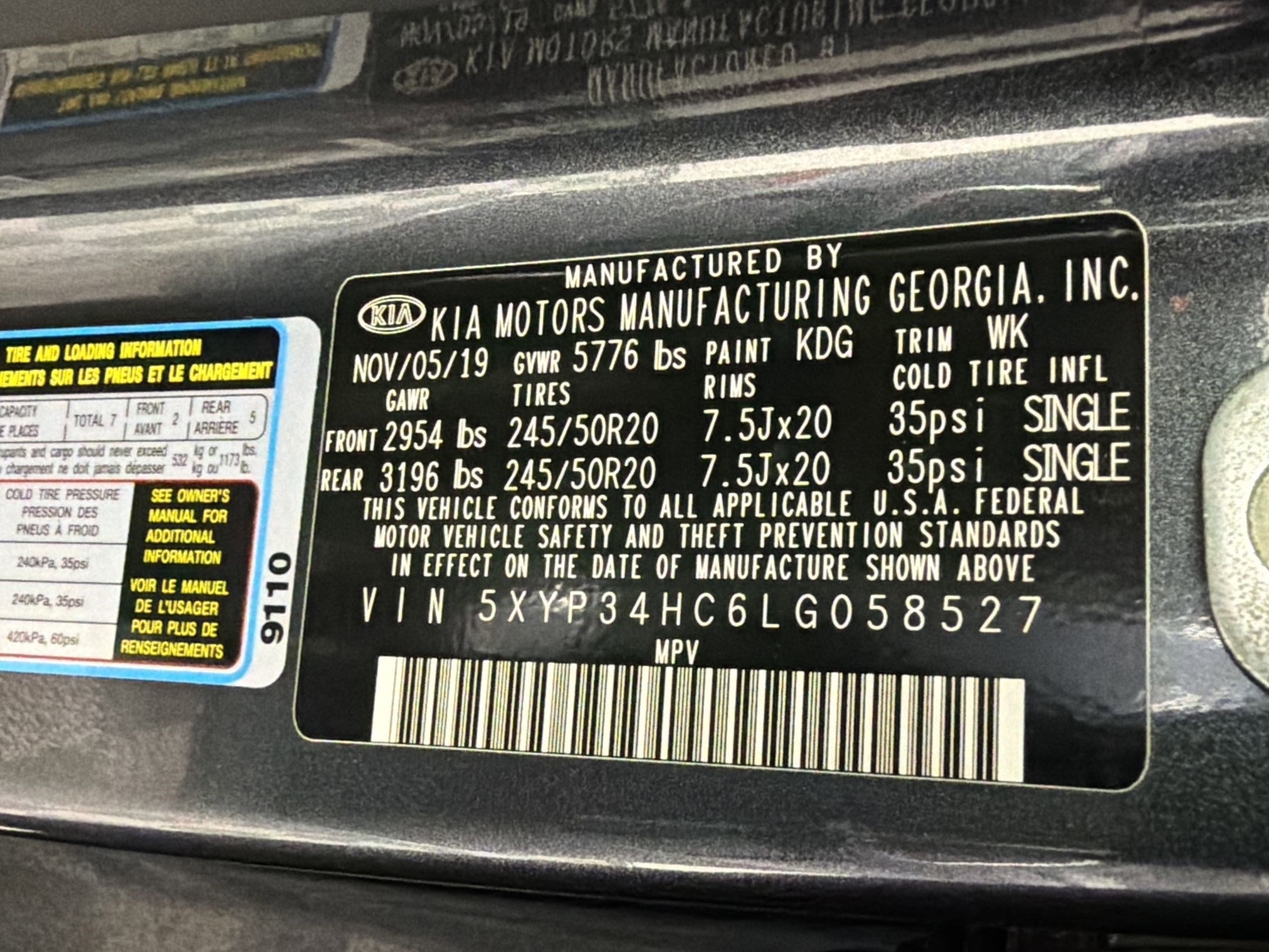 Used 2020 Kia Telluride EX w/ EX Premium Package image 20