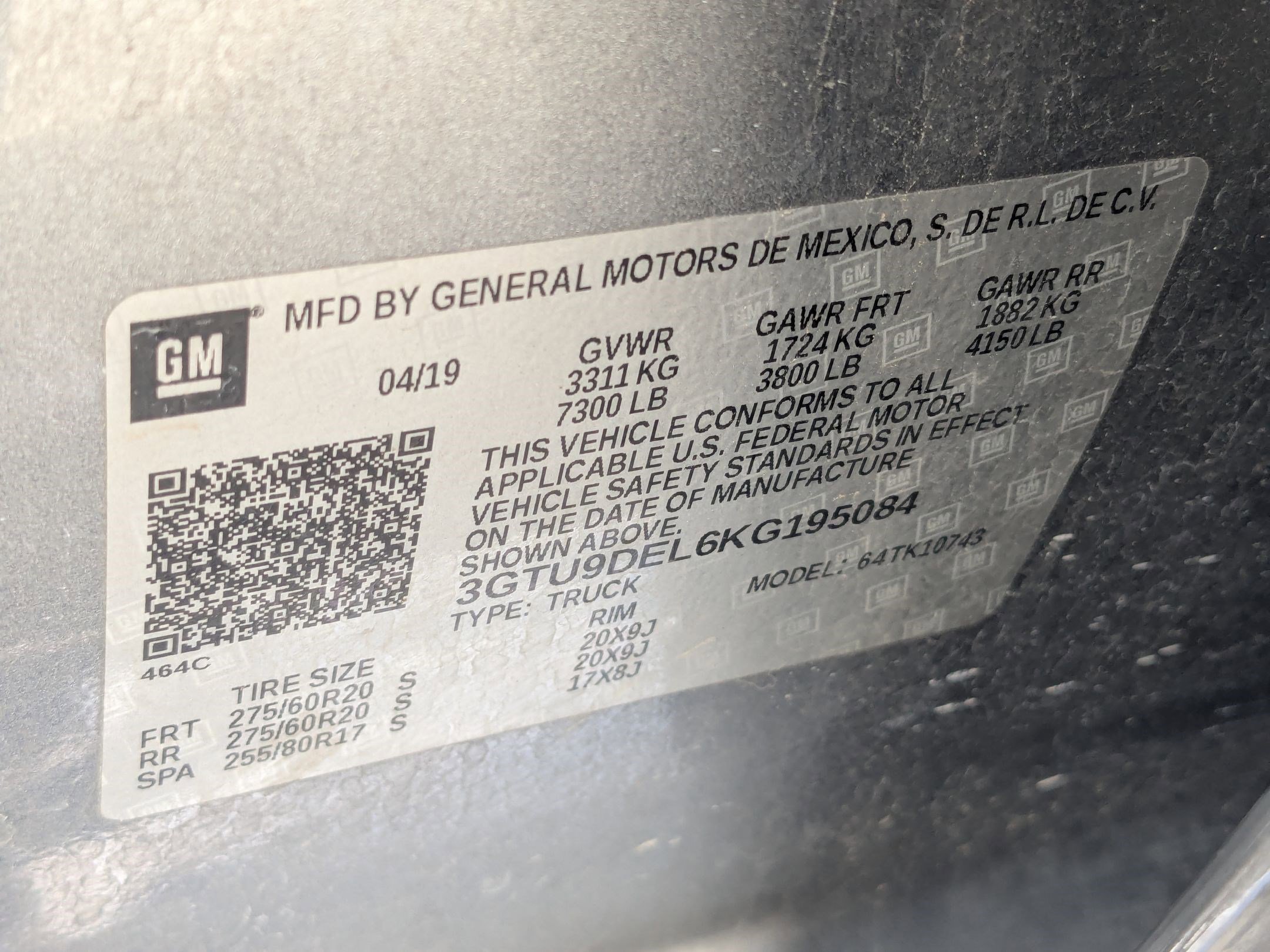 Used 2019 GMC Sierra 1500 SLT w/ SLT Premium Plus Package image 34