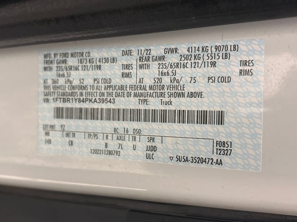 Certified 2023 Ford Transit 250 Low Roof RWD image 9