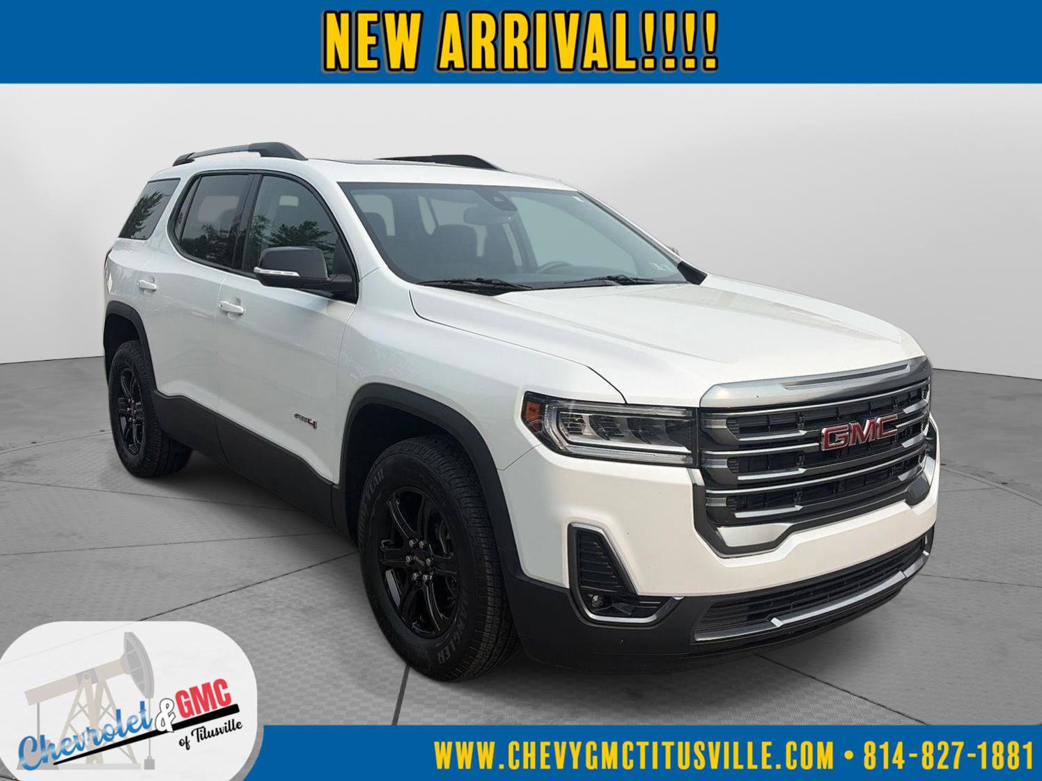 Used 2023 GMC Acadia AT4 w/ Trailering Package AWD/4WD image 3