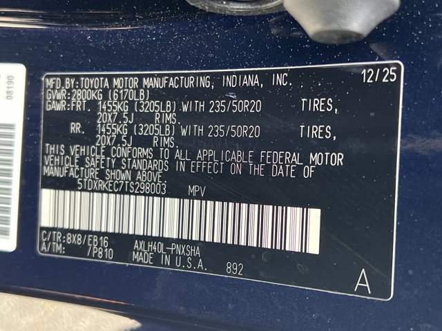 Certified 2026 Toyota Sienna XSE image 27