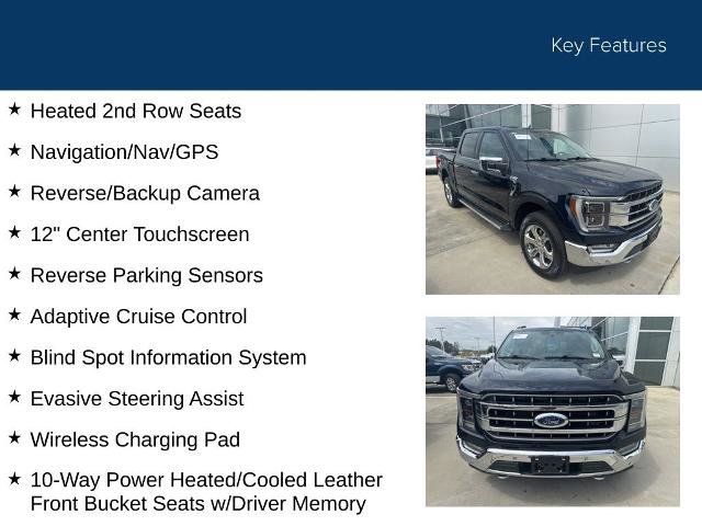 Certified 2023 Ford F150 Lariat w/ Equipment Group 502A High image 36
