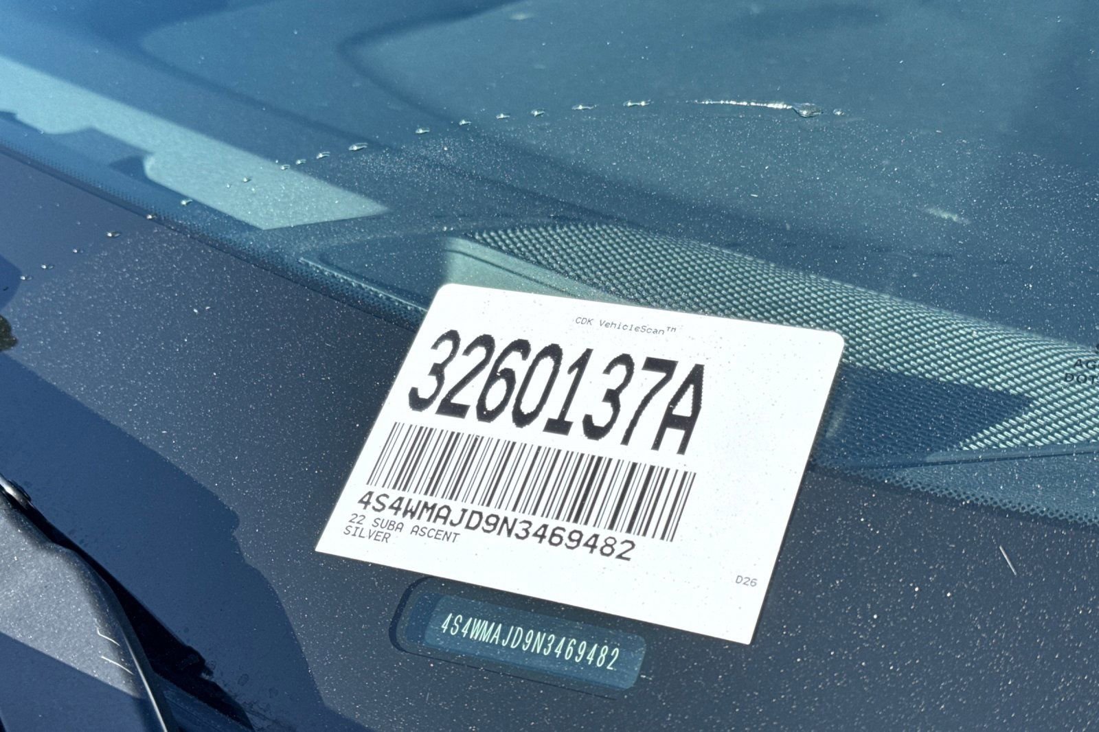 Certified 2022 Subaru Ascent Onyx Edition AWD/4WD image 34