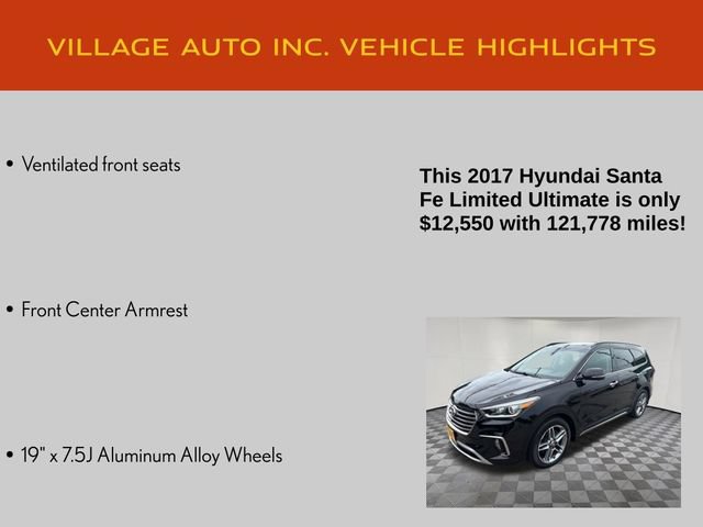 Used 2017 Hyundai Santa Fe Limited AWD/4WD image 35