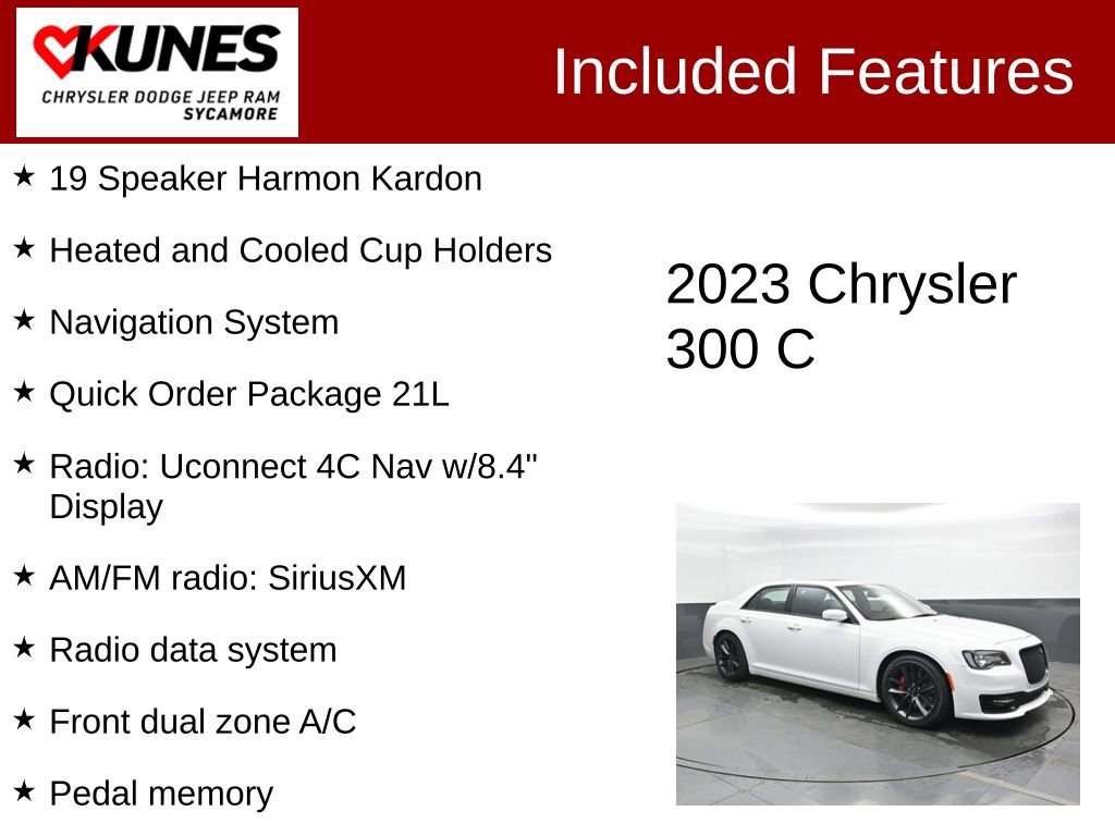 Used 2023 Chrysler 300 C RWD image 3
