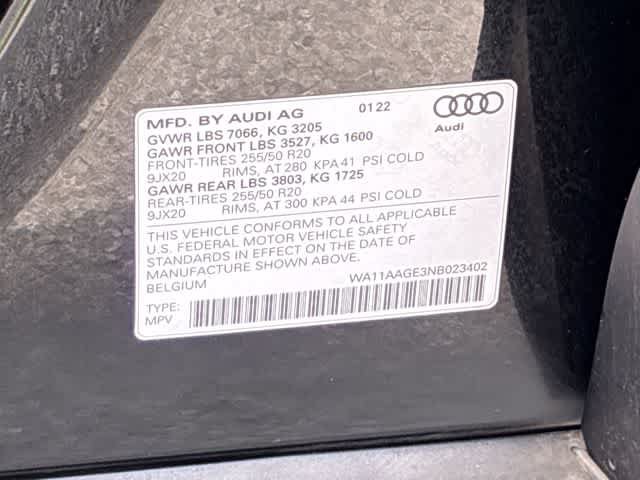Used 2022 Audi e-tron Premium AWD/4WD image 39