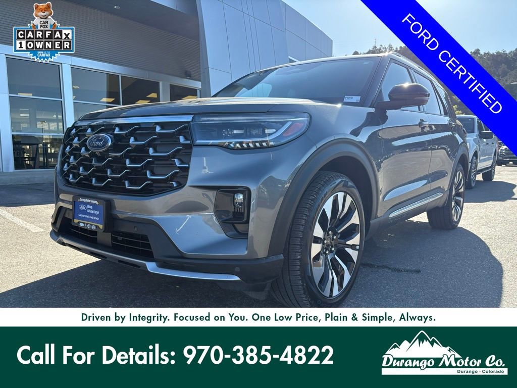 Used 2025 Ford Explorer Platinum w/ LUX Leather Package