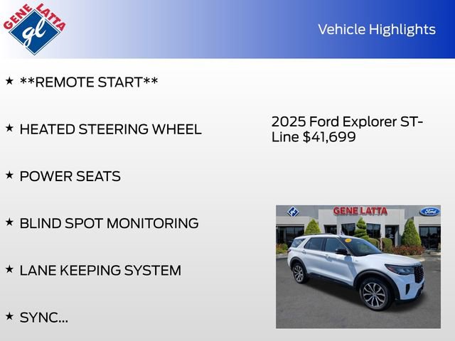 Used 2025 Ford Explorer ST-Line image 30