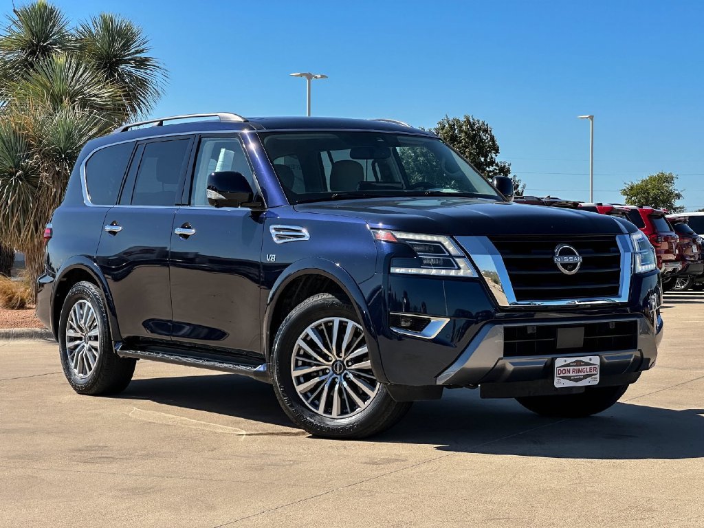 Used 2021 Nissan Armada SL w/ Captain's Chairs Package