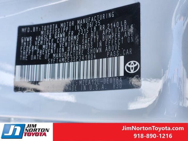 Used 2025 Toyota Corolla XSE FWD image 33