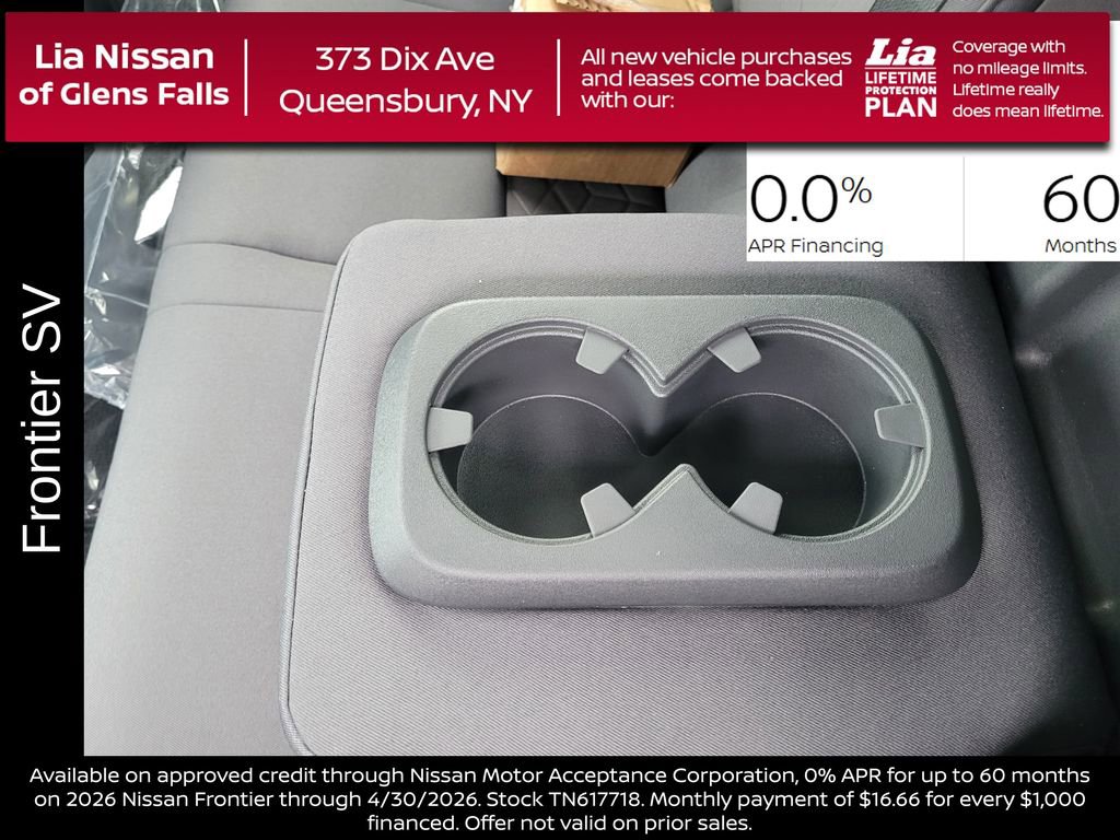 New 2026 Nissan Frontier SV w/ SV Convenience Package image 31