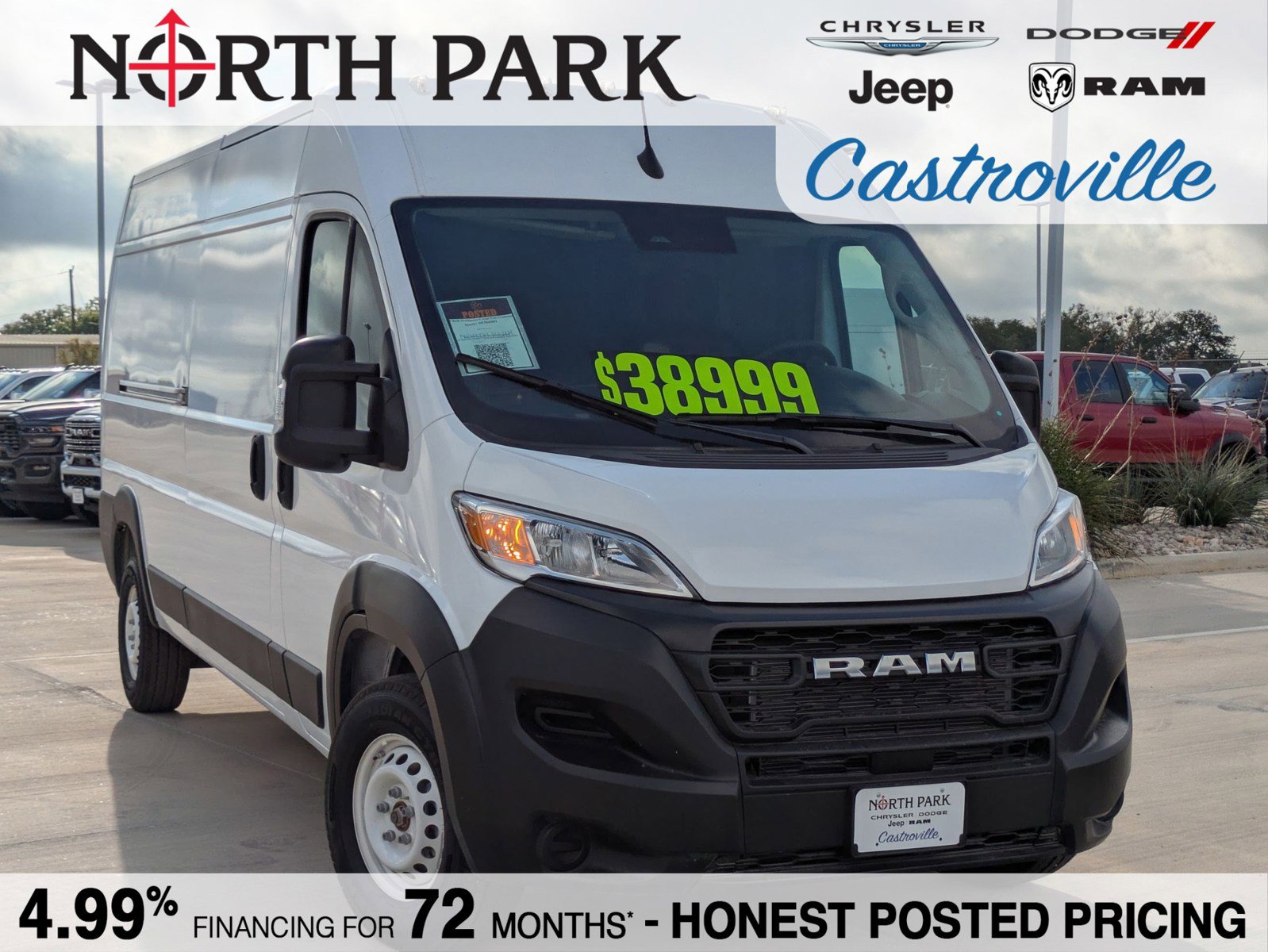 Used 2025 RAM ProMaster 2500 w/ Storage Group