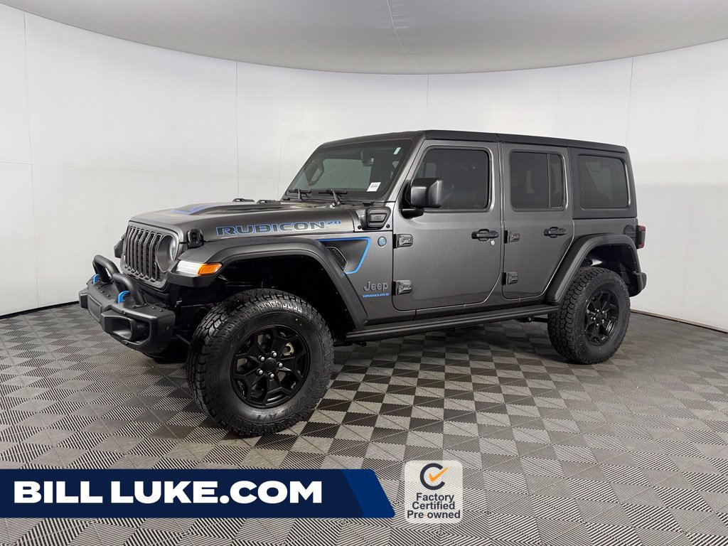 Certified 2023 Jeep Wrangler Unlimited Rubicon 4xe