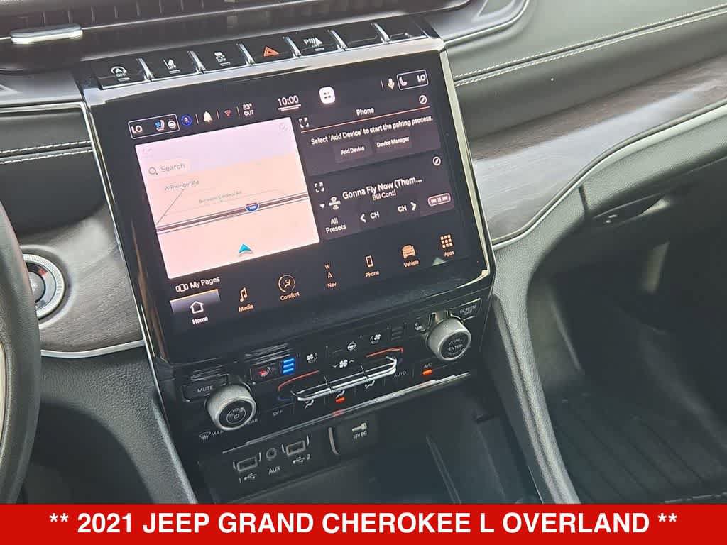 Used 2021 Jeep Grand Cherokee L Overland w/ Luxury Tech Group IV AWD/4WD image 31