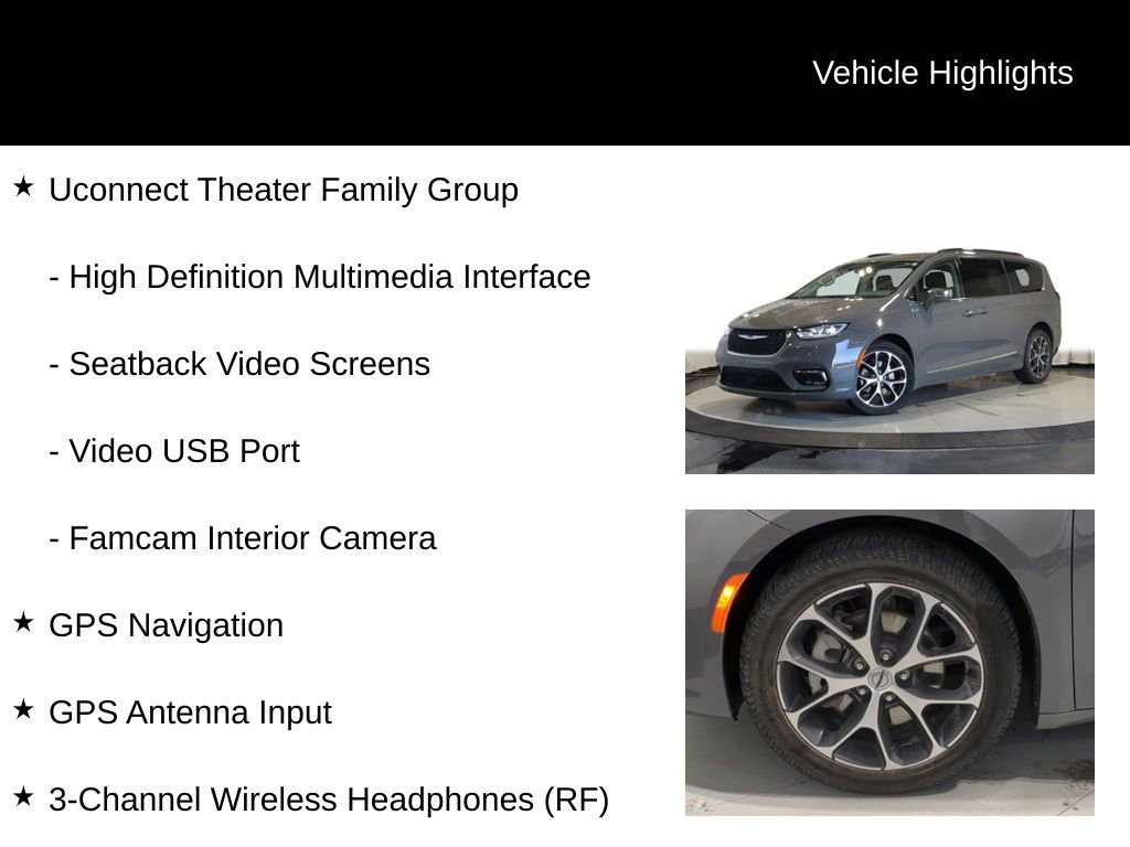 Used 2021 Chrysler Pacifica Limited w/ Uconnect Theater Family Group AWD/4WD image 13