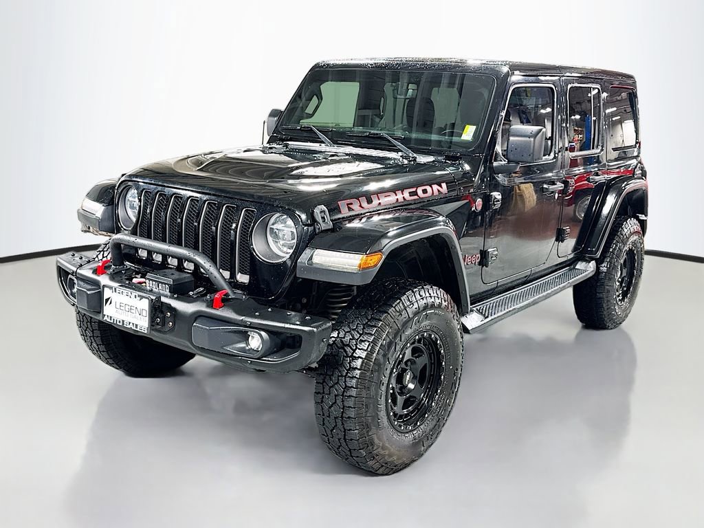 Used 2018 Jeep Wrangler Unlimited Rubicon w/ Uconnect 4C Nav & Sound Group image 1