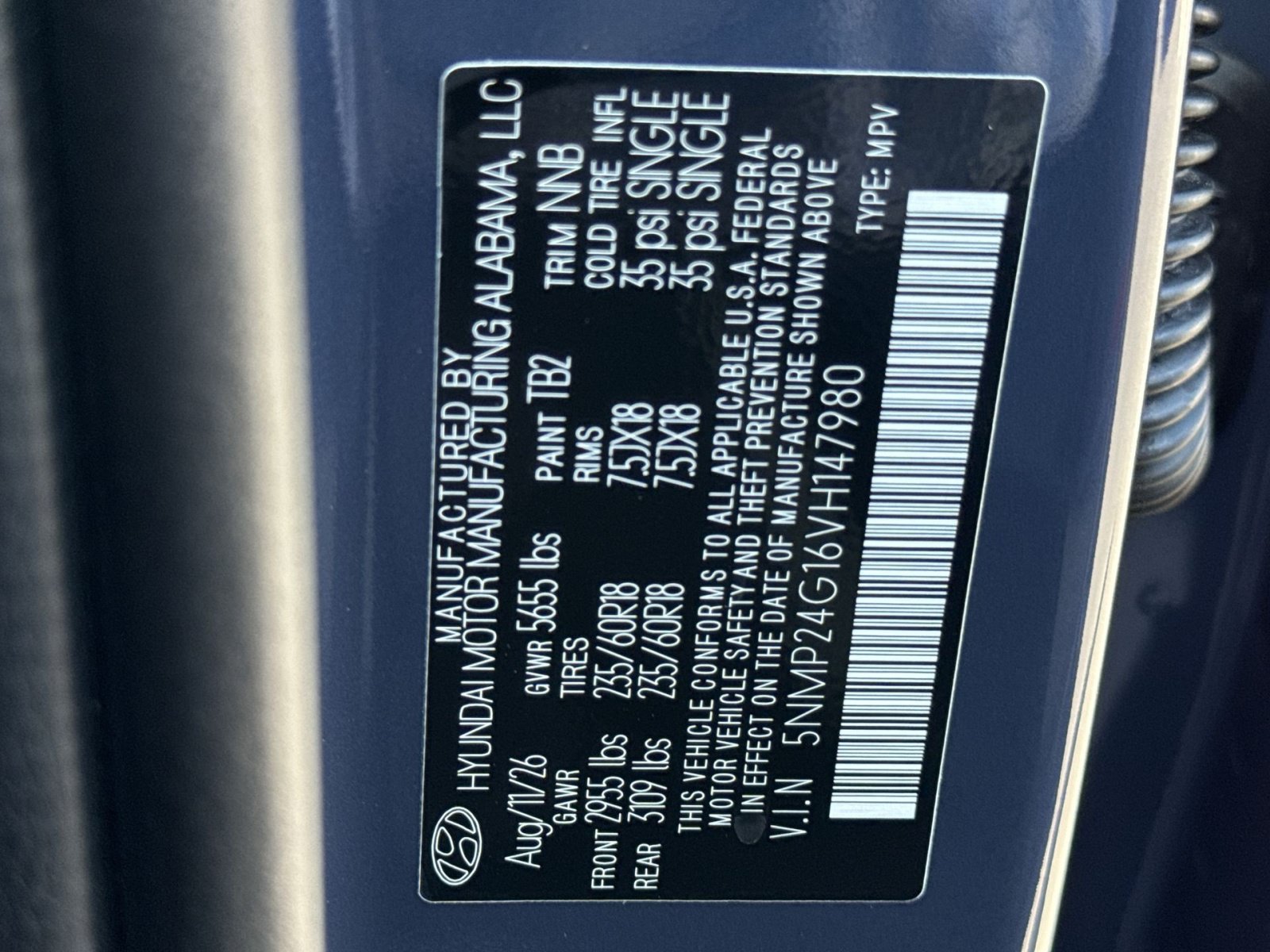 New 2027 Hyundai Santa Fe SEL FWD image 30