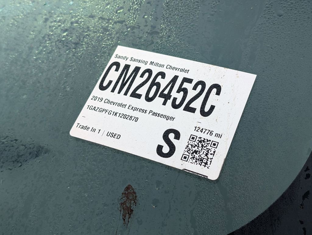 Used 2019 Chevrolet Express 3500 LT w/ LT Preferred Equipment Group RWD image 7