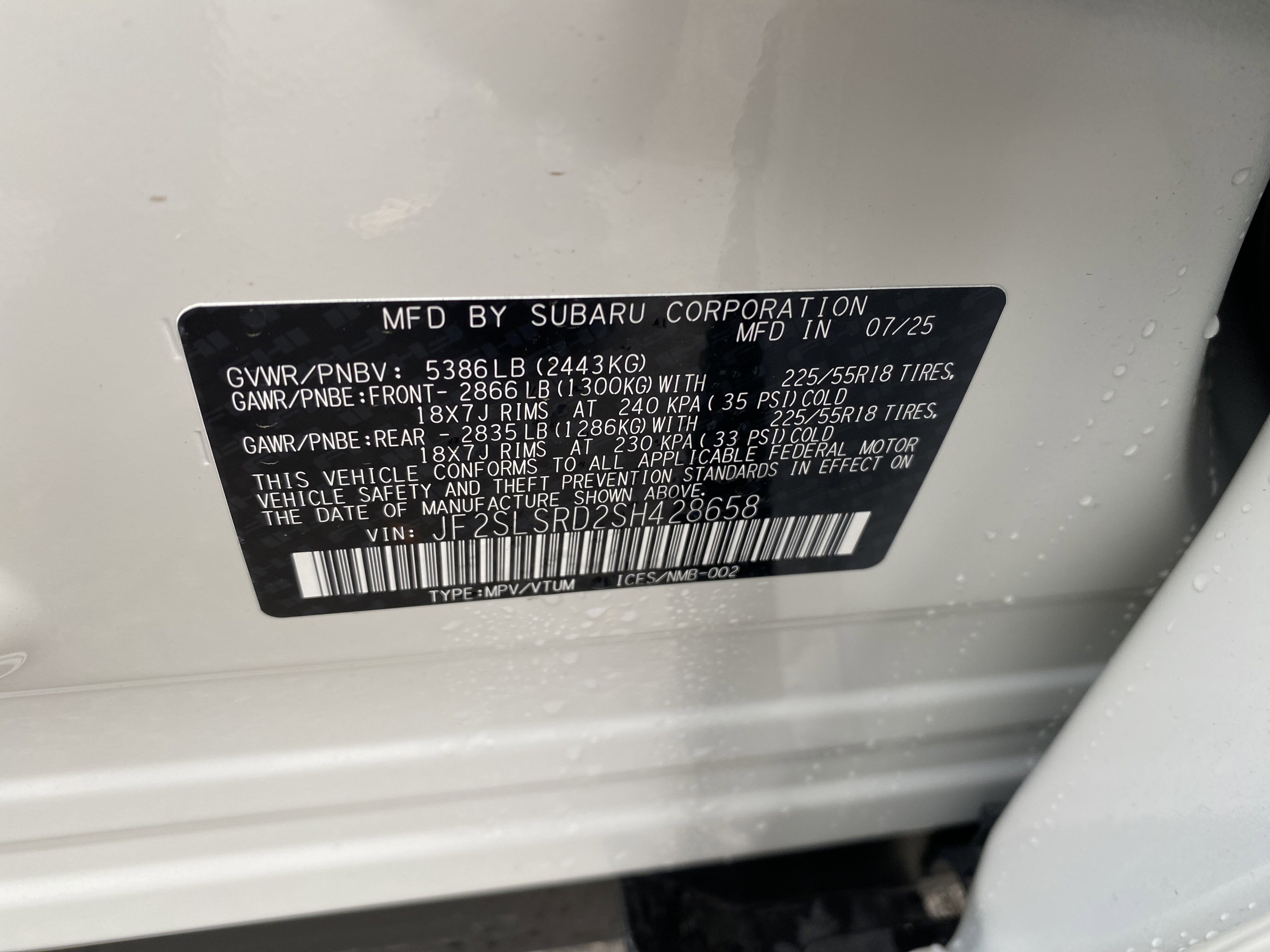 New 2025 Subaru Forester Limited image 28