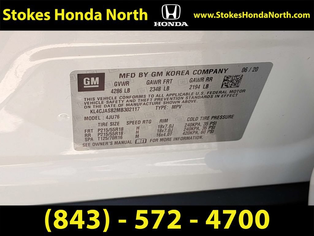 Used 2021 Buick Encore Preferred w/ Safety Package FWD image 7