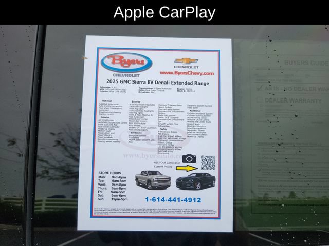 Used 2025 GMC Sierra EV Denali AWD/4WD image 13