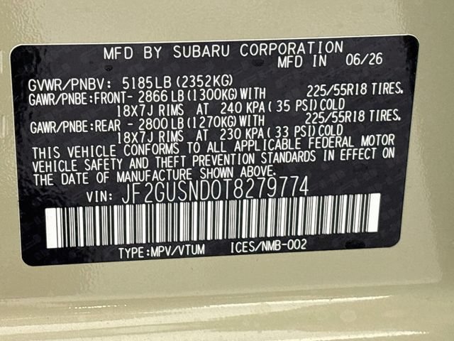 New 2026 Subaru Crosstrek 2.5i Limited AWD/4WD image 30