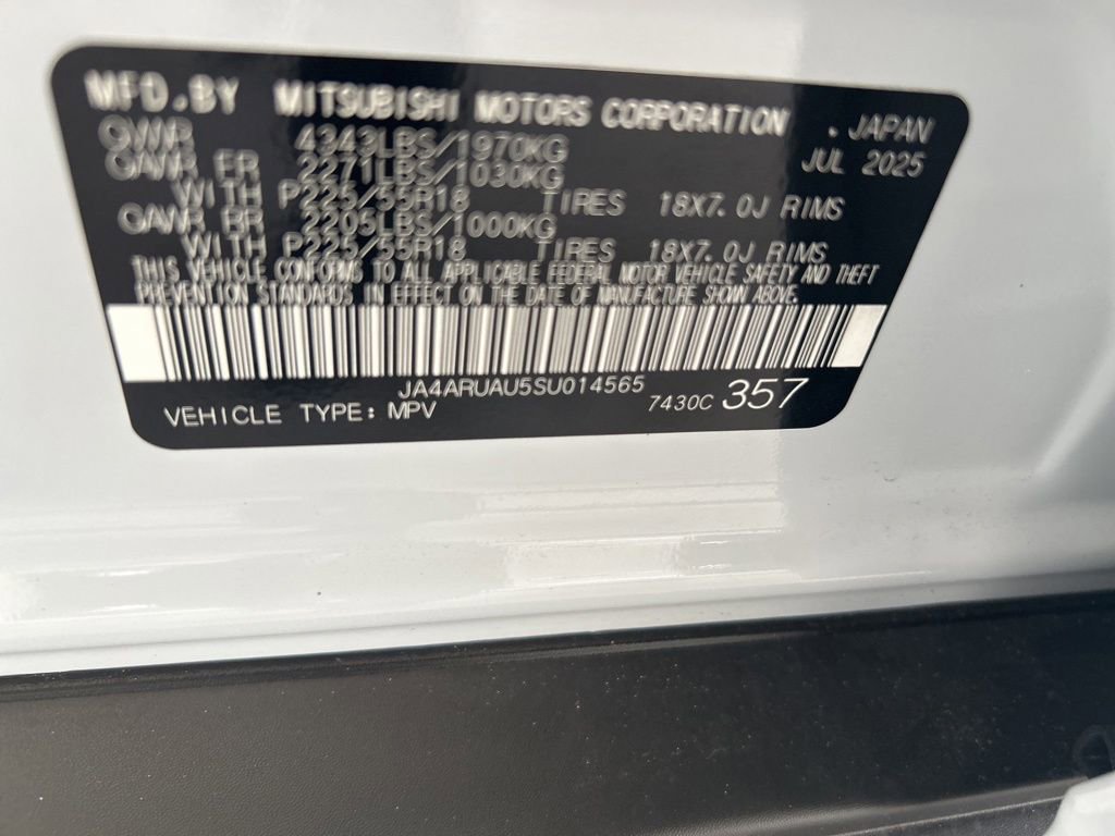 New 2025 Mitsubishi Outlander Sport SE image 35