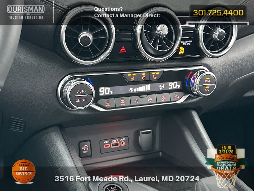 New 2025 Nissan Sentra SV w/ All-Weather Package image 15