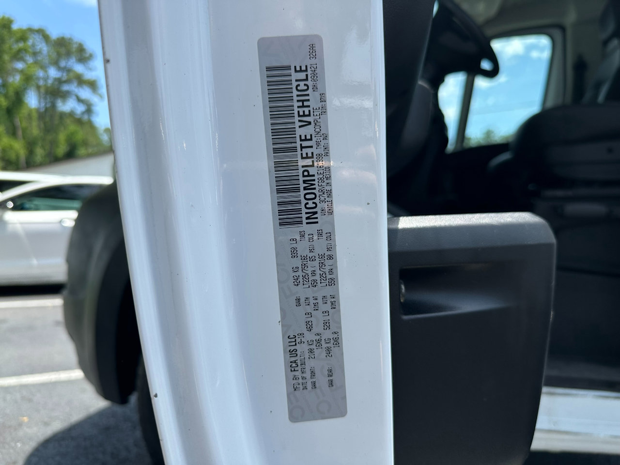 Used 2018 RAM ProMaster 3500 w/ Interior Convenience Group image 35