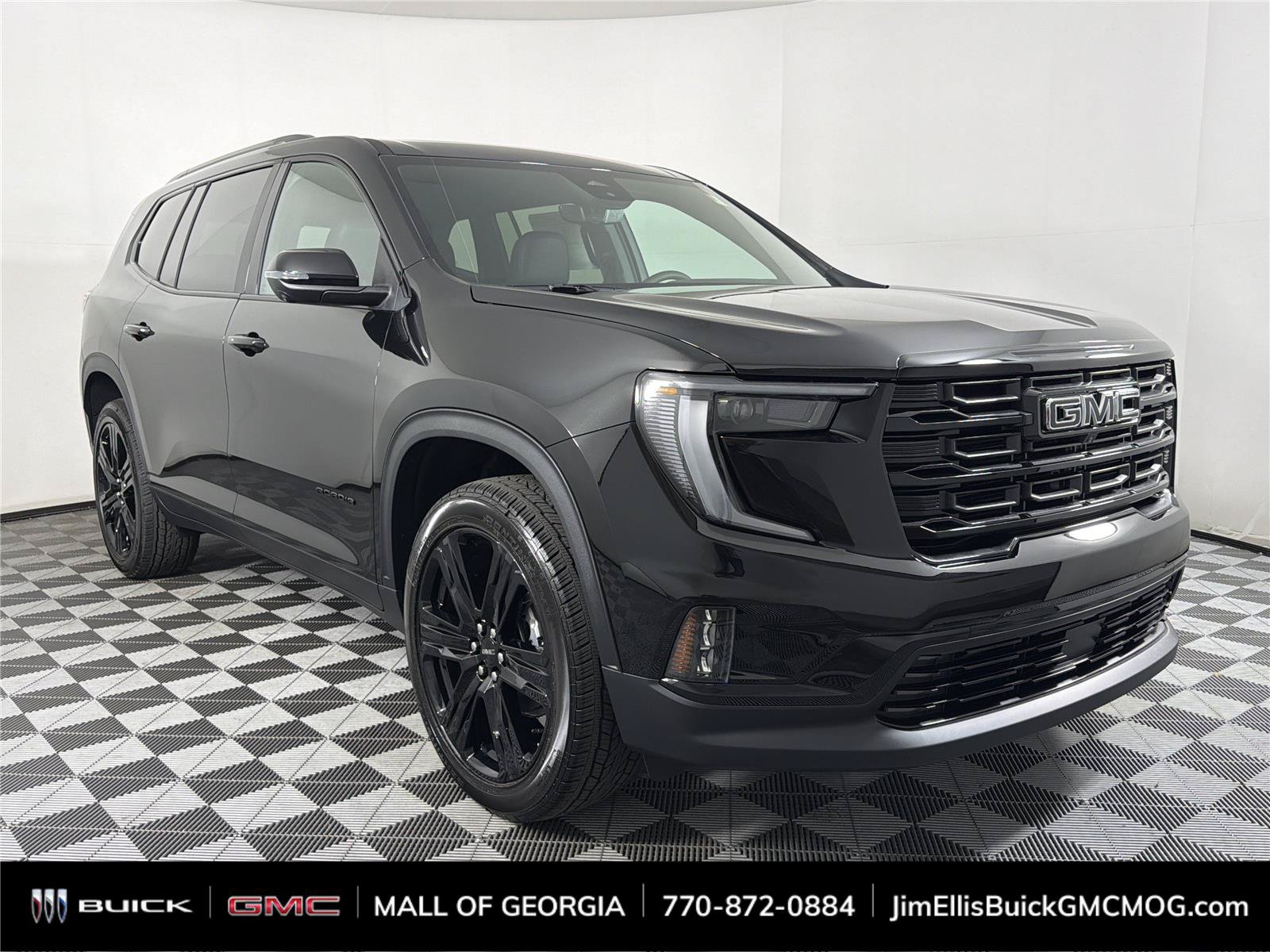 New 2026 GMC Acadia Elevation w/ Black Edition