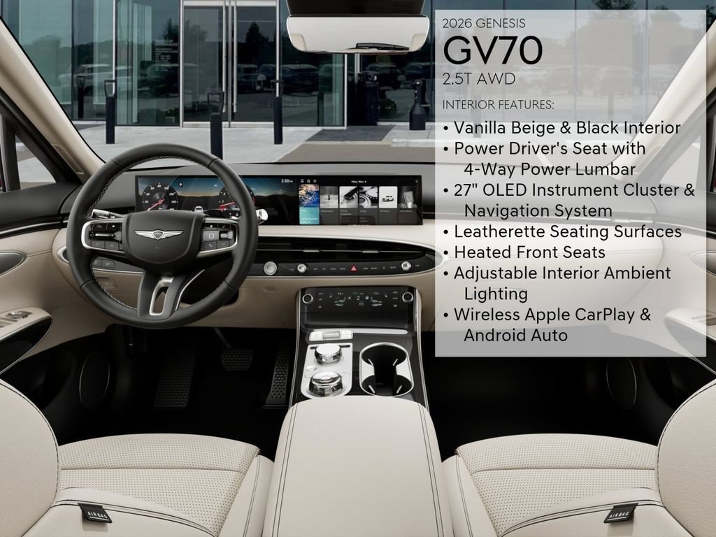 Used 2026 Genesis GV70 2.5T AWD/4WD image 17