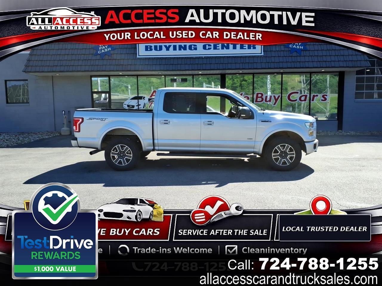 Used 2015 Ford F150 XLT w/ Equipment Group 302A Luxury AWD/4WD video 1