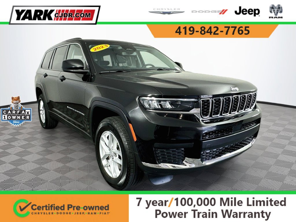 Certified 2023 Jeep Grand Cherokee L Laredo w/ Luxury Tech Group I