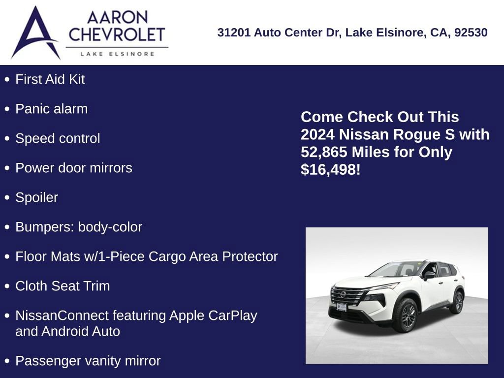 Used 2024 Nissan Rogue S image 20