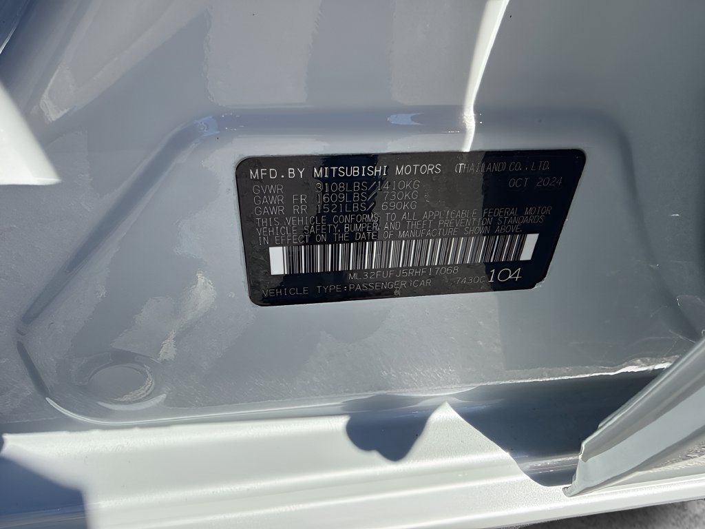 Used 2024 Mitsubishi Mirage G4 ES FWD image 30
