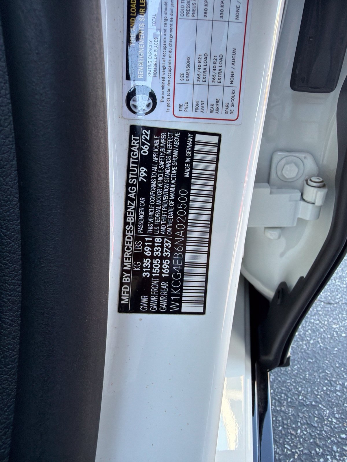 Used 2022 Mercedes-Benz EQS 580 4MATIC Sedan image 8
