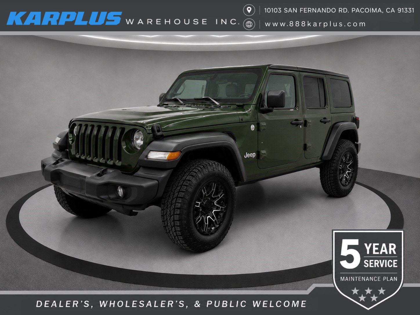 Used 2020 Jeep Wrangler Unlimited Sport
