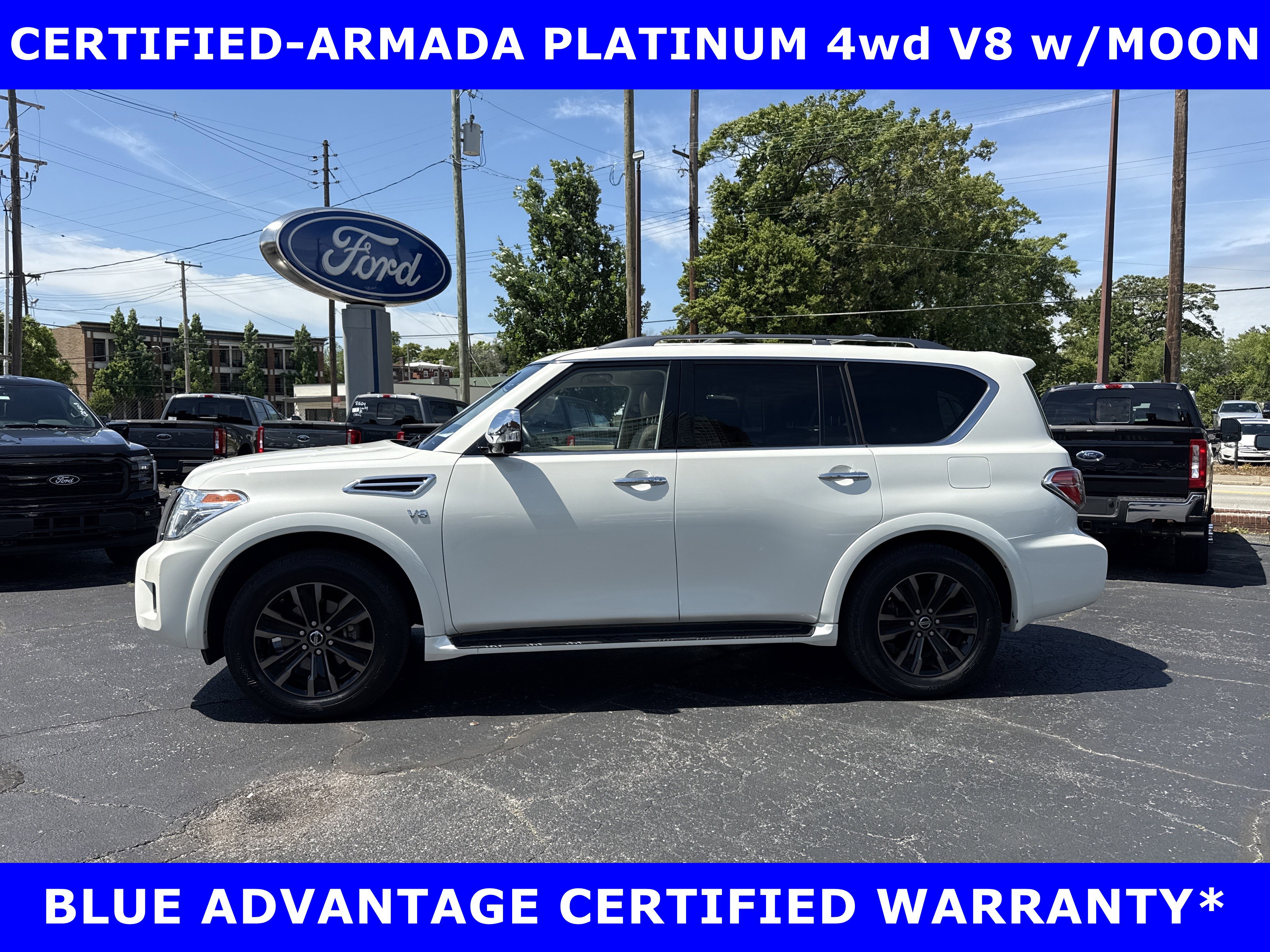 Used 2019 Nissan Armada Platinum w/ Captain's Chairs Package